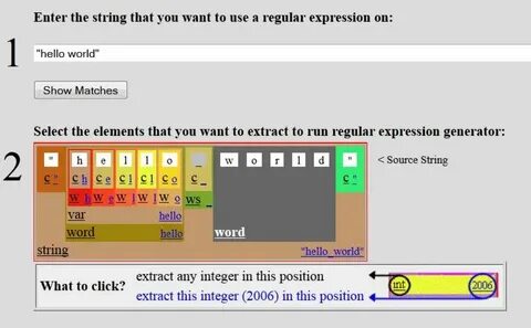 Generate string