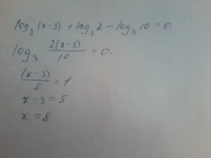 3 3 log3 10