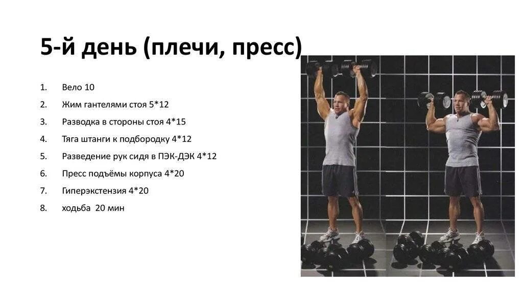 Упражнения для плеч в тренажерном зале для мужчин. План тренировок на плечи. Упражнения на плечи в тренажерном зале. День плеч упражнения. День плеч упражнения.