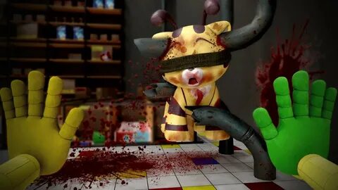 Кот дремот из игры poppy playtime 3