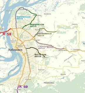 Показать на карте г хабаровск