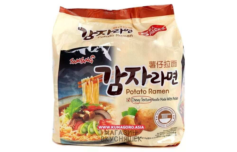 Лапша из картофеля. Лапша Самянг Potato Ramen 120 гр. Лапша картофельная Potato Ramen 120г. Лапша Samyang Potato Ramen. Лапша б/п Samyang Potato Ramen.