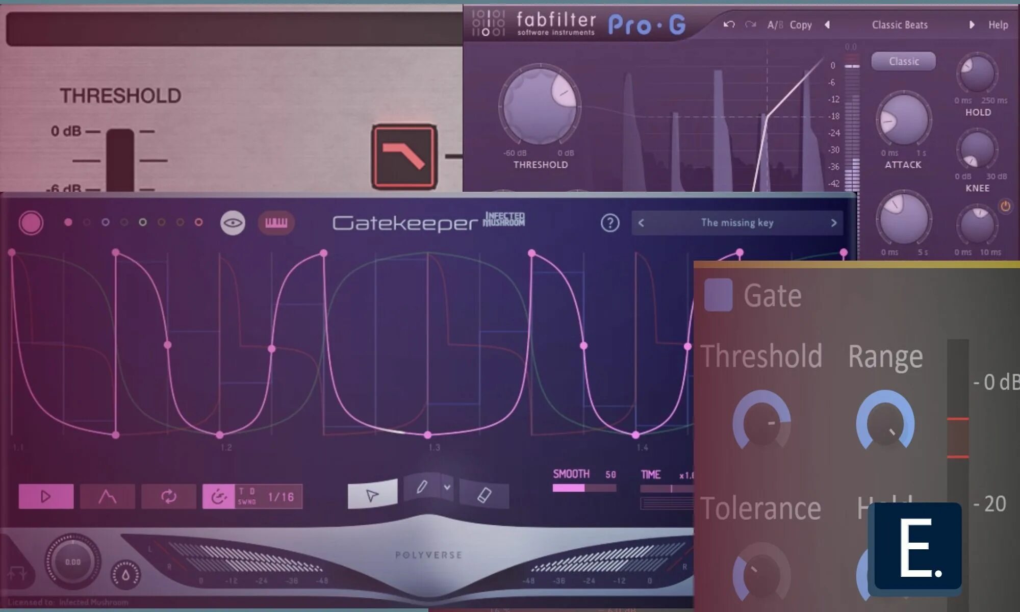 Гейт VST. Trance Gate VST. Midi Gate VST. Noise Gate VST. Лампа плагины 2024 года новые