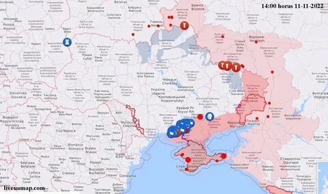 Карта украины боевые действия 12