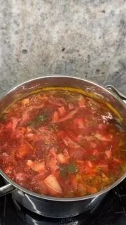 Борщ без картошки