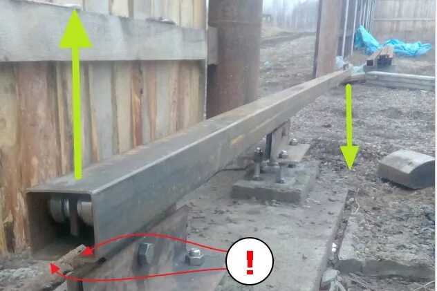 Ворота откатные, в наличии. Цена: 14 000 ₽ в Хабаровске