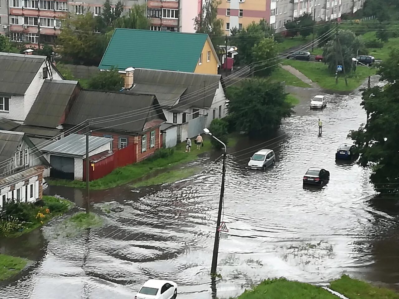 Наводнение в городах россии