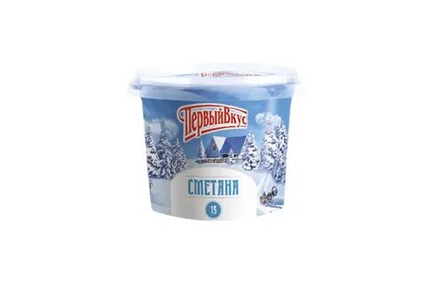 Сметана со вкусом