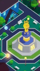Idle light city