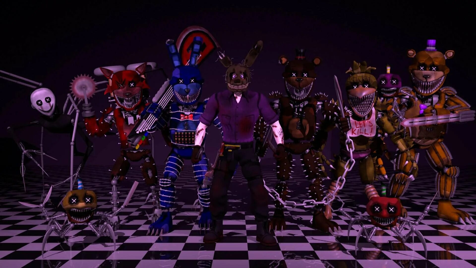 Fnaf play новый fnaf. АНИМАТРОНИКИ Slasher Animatronics. Freddy АНИМАТРОНИКИ. Слэшер АНИМАТРОНИКИ ФНАФ. Slashar АНИМАТРОНИК Фредди.