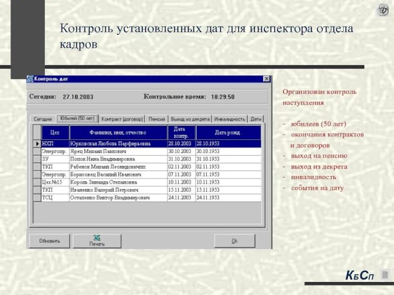 Control как установить. АРМ отдела кадров. АРМ инспектор. Структура организации АРМ отдела кадров. Объясните работу АРМ отдела кадров.