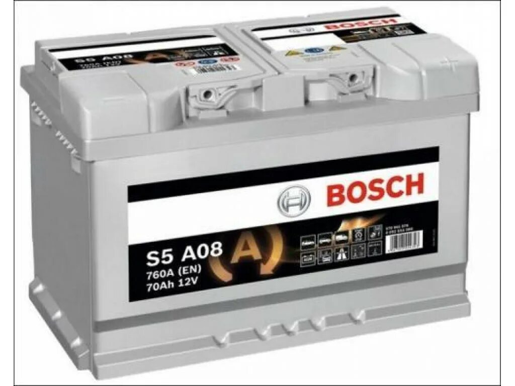 Аккумулятор автомобильный ру. Bosch 0 092 s5a 080. АКБ Bosch s5 AGM/12v 80ah 800a (d315 x d175 x h168) (- +) обр полярн 0092s5a110. Bosch s5 AGM 80 Ah. Аккумулятор 70 Ah 800a.