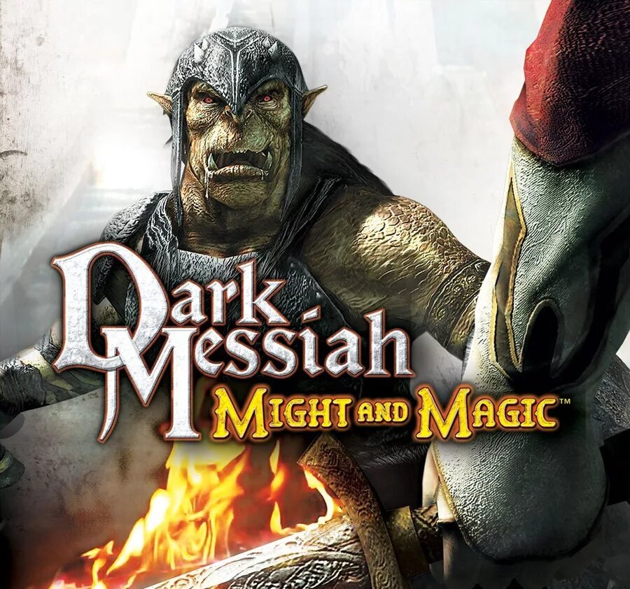 Dark messiah of might игра. Dark Messiah of might and Magic. Dark Messiah of might and Magic обложка. Dark Messiah of might and Magic Xbox 360. Игра с орком на обложке.