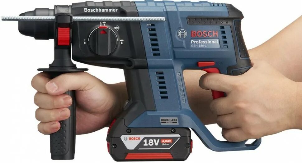 Перфораторы bosch gbh 180. Аккумуляторный перфоратор Bosch GBH 180-li. Перфоратор аккумуляторный бош GBH 180 li. Перфоратор Bosch 0611911121. Bosch GBH 180-li (0611911121).