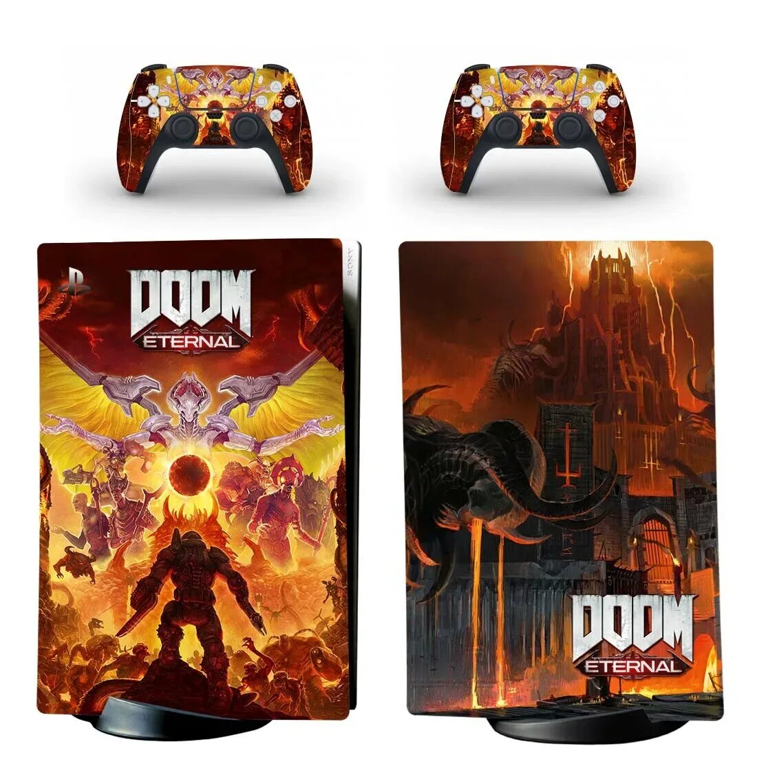 Doom Eternal ps5. Стикеры Doom. Наклейки дум. Коробка дум от PS. Doom ps5