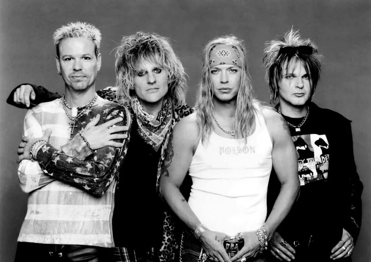 Рок 90 годов зарубежные слушать. Группа poison. пойсон рок группа. motley crue. группа poison фото.