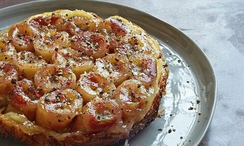 Food special: Spiced banana tarte tatin Tarte tatin recipe, Special.