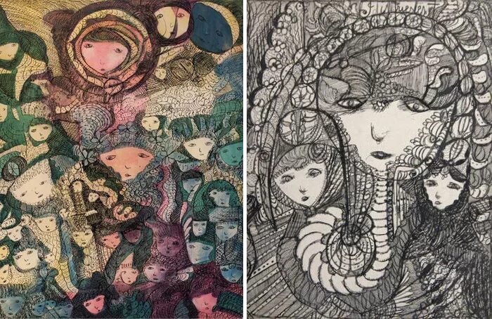 Художник медиум. Загадочные графики. Мадж гилл цветные. Симрин гилл. Медиум рисунок.