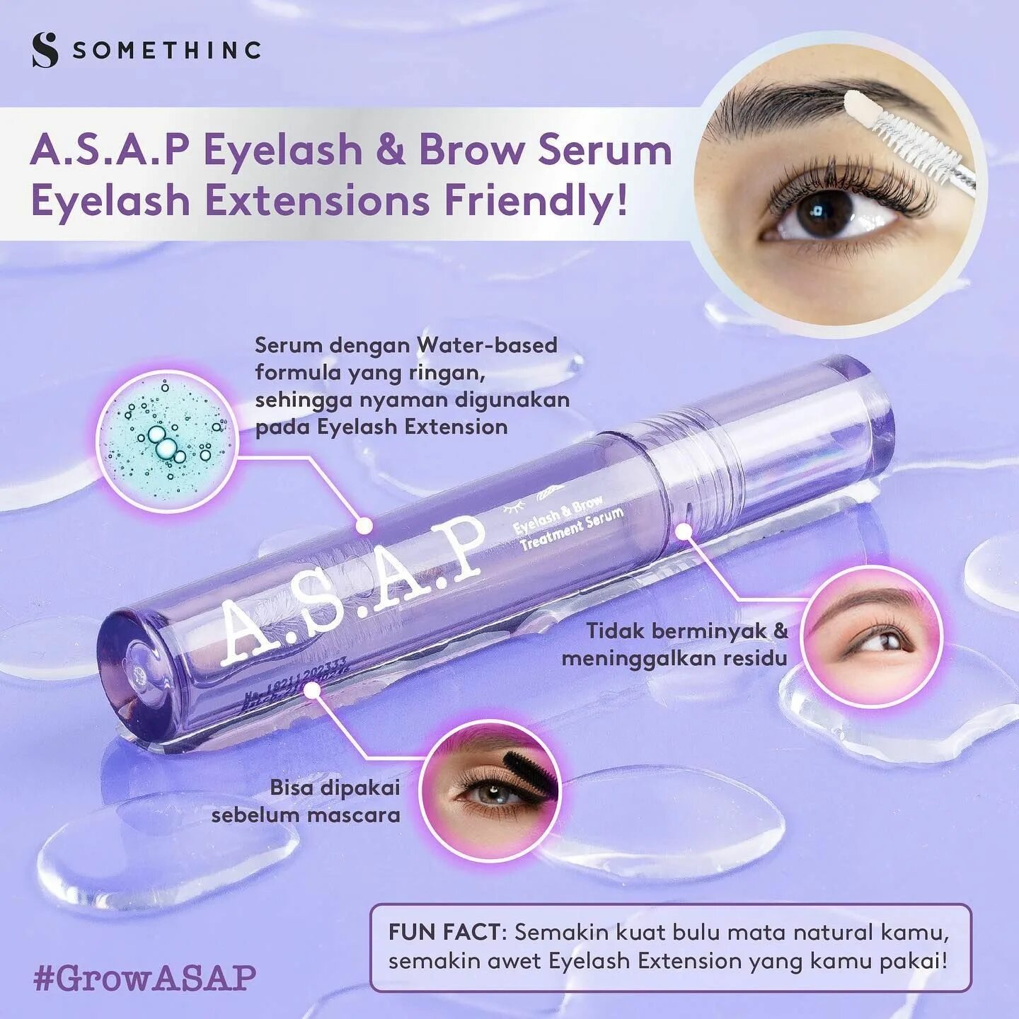 Butterfly Pea Lash Brow Serum. Meiji Butterfly Pea Serum. The Act Eyebrow Serum Gel. Lash brow serum