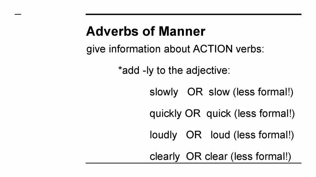 Adverbs of manner. Adverbs of manner правило. Adverbs of manner упражнения. Adverbs of manner упражнения 4 класс. Adverbs упражнения