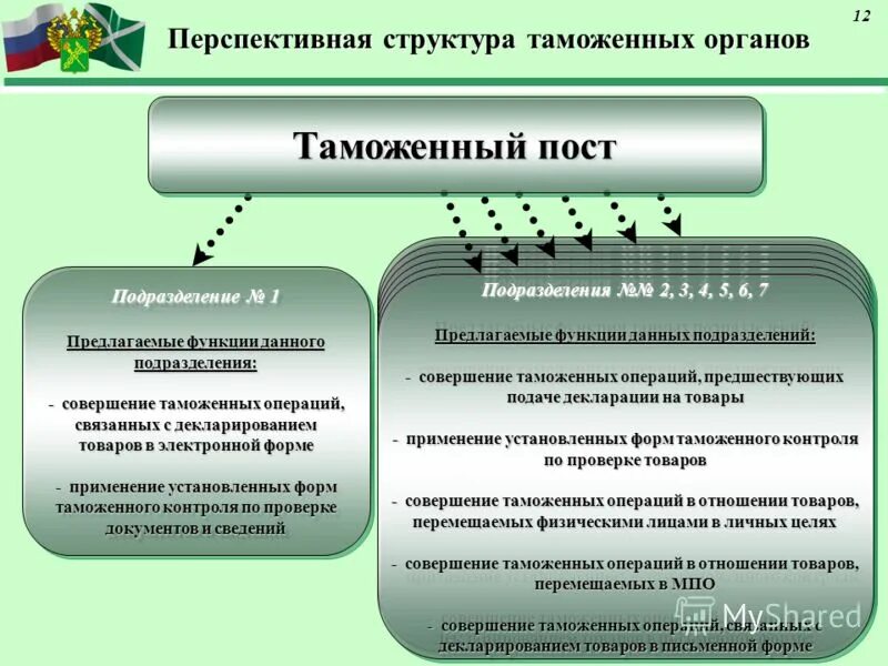 Формы таможенных операций