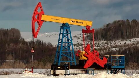 Добыча нефти ведется в