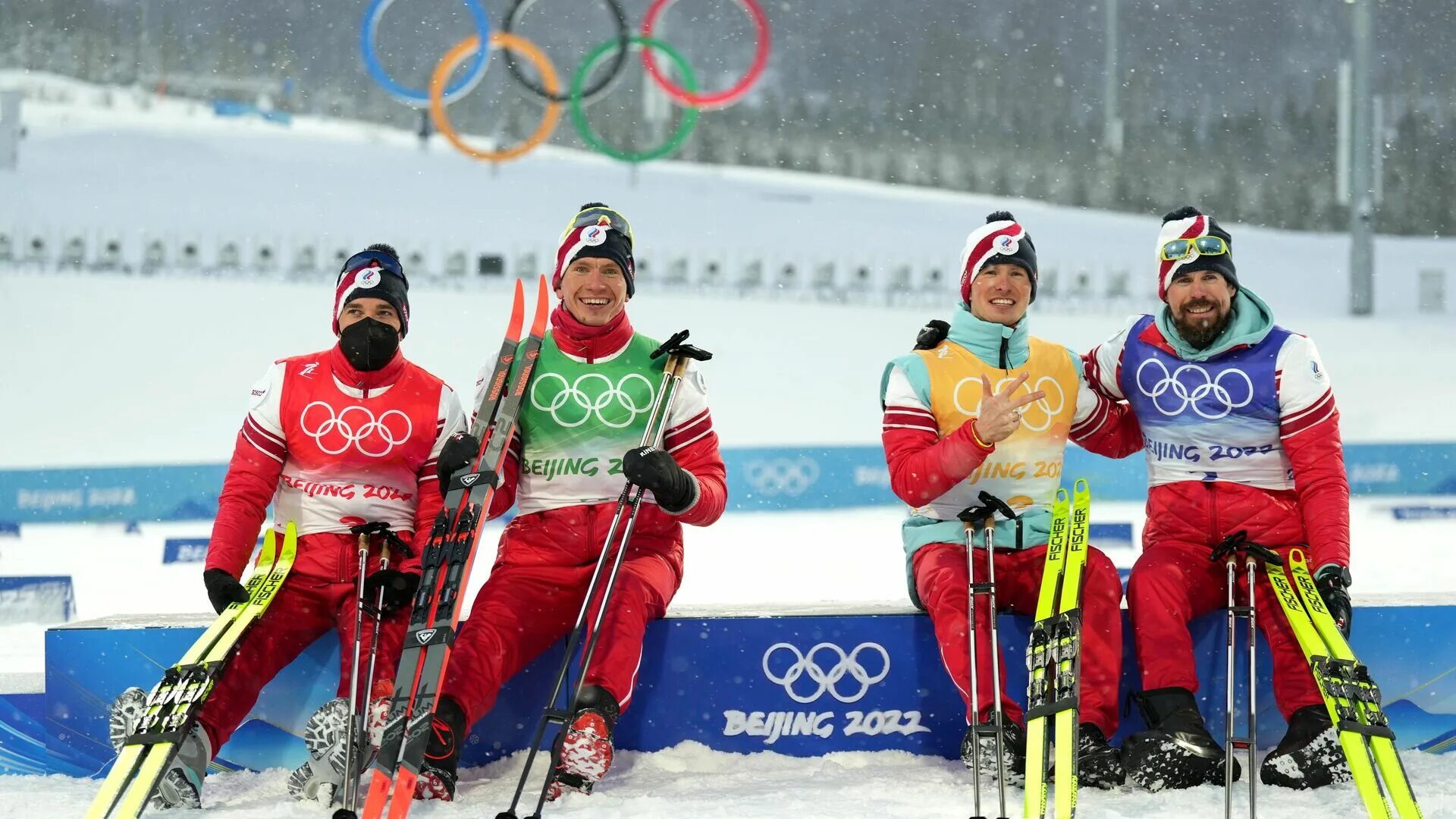 Чемпионат россии по лыжным гонкам эстафета мужчины