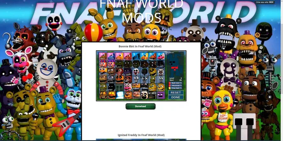 Ignited animatronics. Моды на fnaf world. Фнаф майнкрафт. Фнаф ворлд моды. Персы фнаф ворлд.