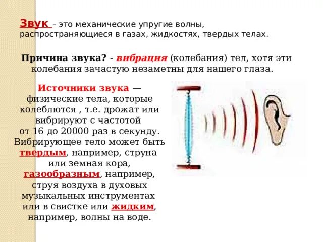 Звук в воздухе распространяется какими волнами. Звук в воздухе распространяется какими волнами