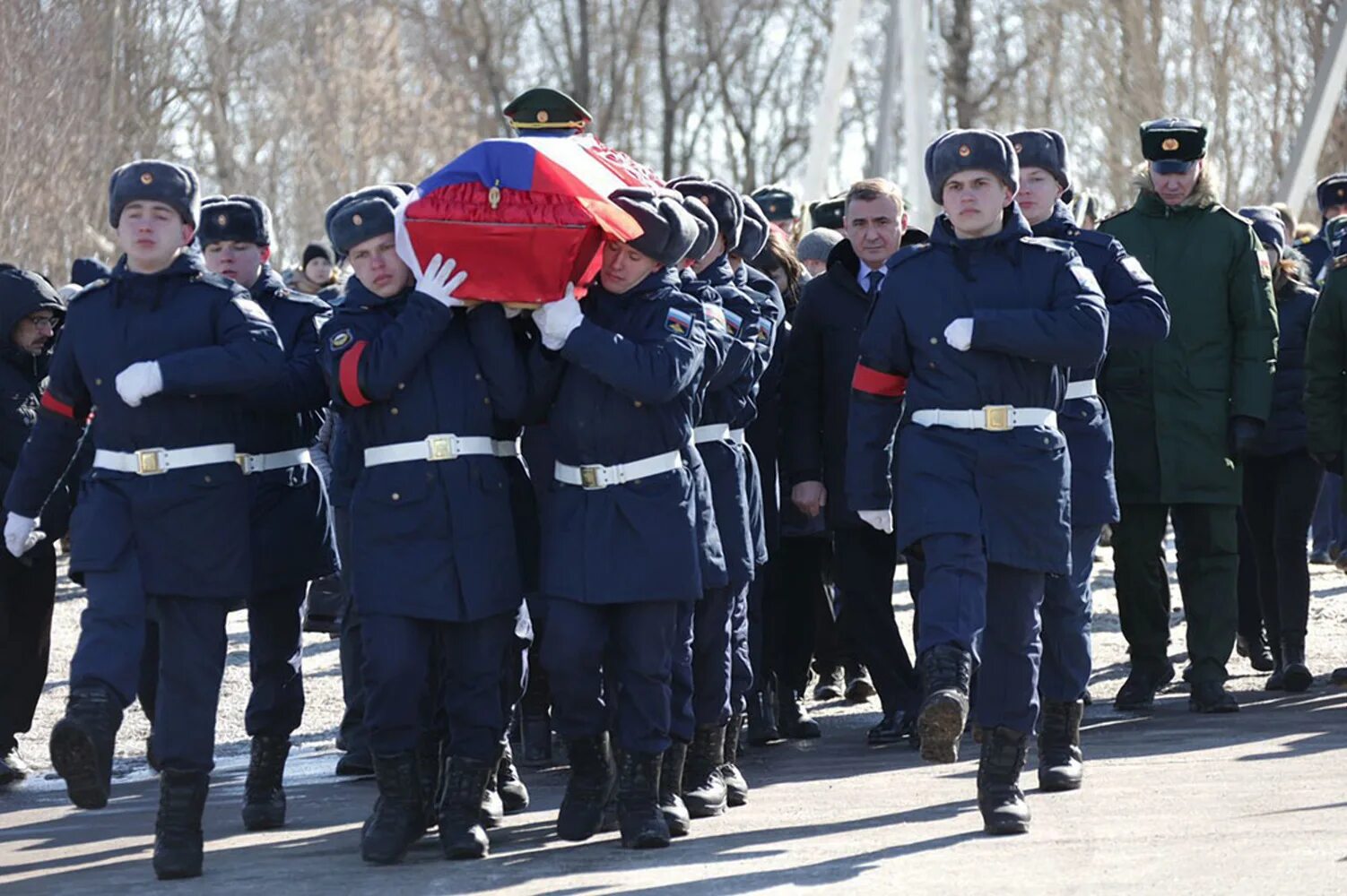 3 октября 2014. В Туле простились с десантниками. В Тульской области простились.