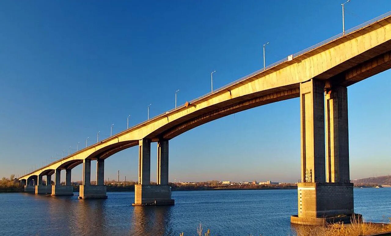 Мост через волгу в нижнем новгороде