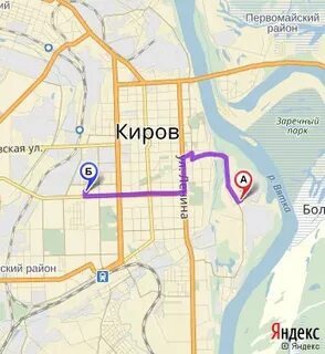 Ул кирова маршрут