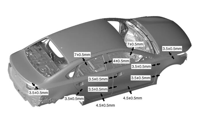 Kia Cerato 4 кузов. Кузовные детали Киа Оптима-20. Киа Церато 1 кузов. Кузовные детали Киа Церато 2015 схема. Зазоры киа рио 3