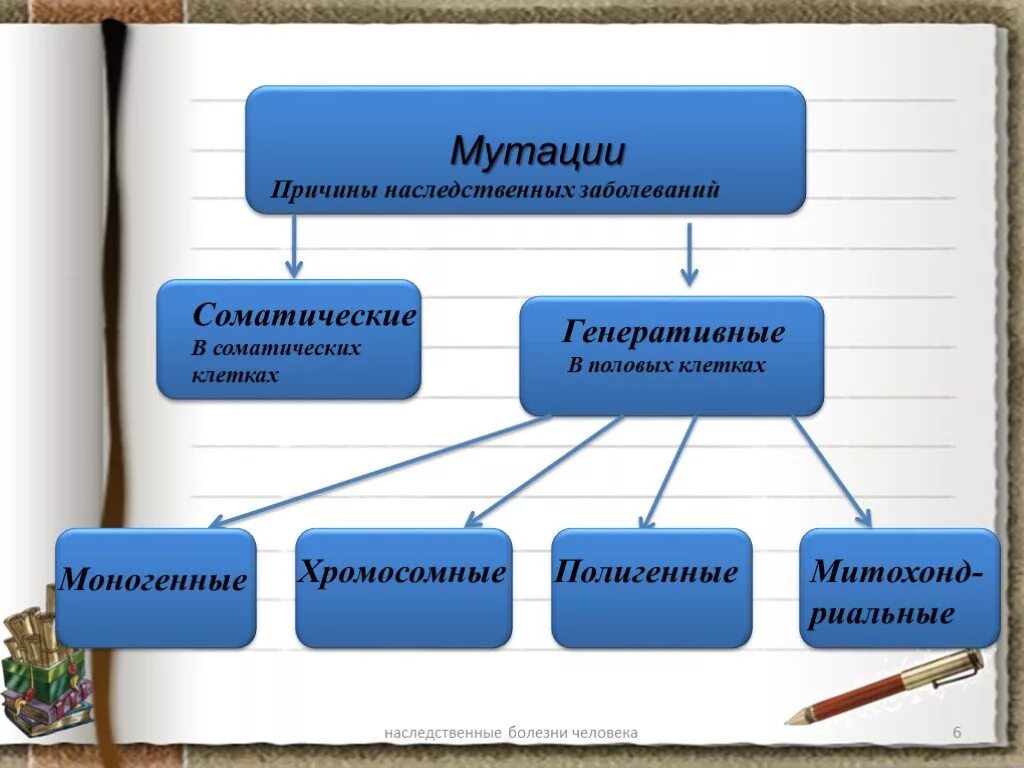 Что общего у генеративных и соматических мутаций