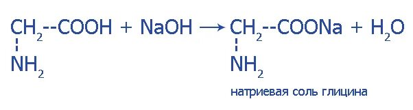 Naoh соль. Реакция глицина с гидроксидом натрия. Аминоуксусная кислота и гидроксид натрия.