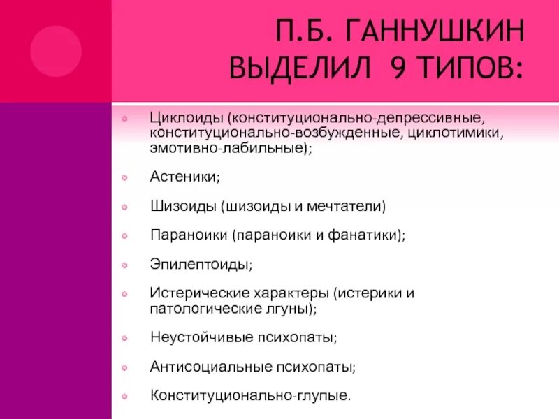 Классификация ганнушкина. По ганнушкину неврастеники относятся к группе. Ганнушкин типология личности. Типология ганнушкина астеники. Ганнушкина.