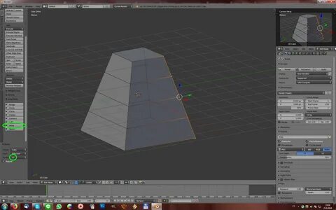 Blender как выровнять объекты