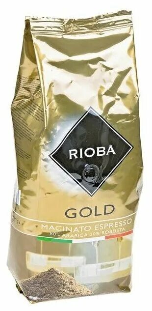 Кофе в зернах Rioba Gold 80 Arabica 20 robusta, 1 кг. 1кг кофе зерновой Rioba 80:20. Риоба Голд кофе. Кофе в зернах Rioba Espresso Gold.