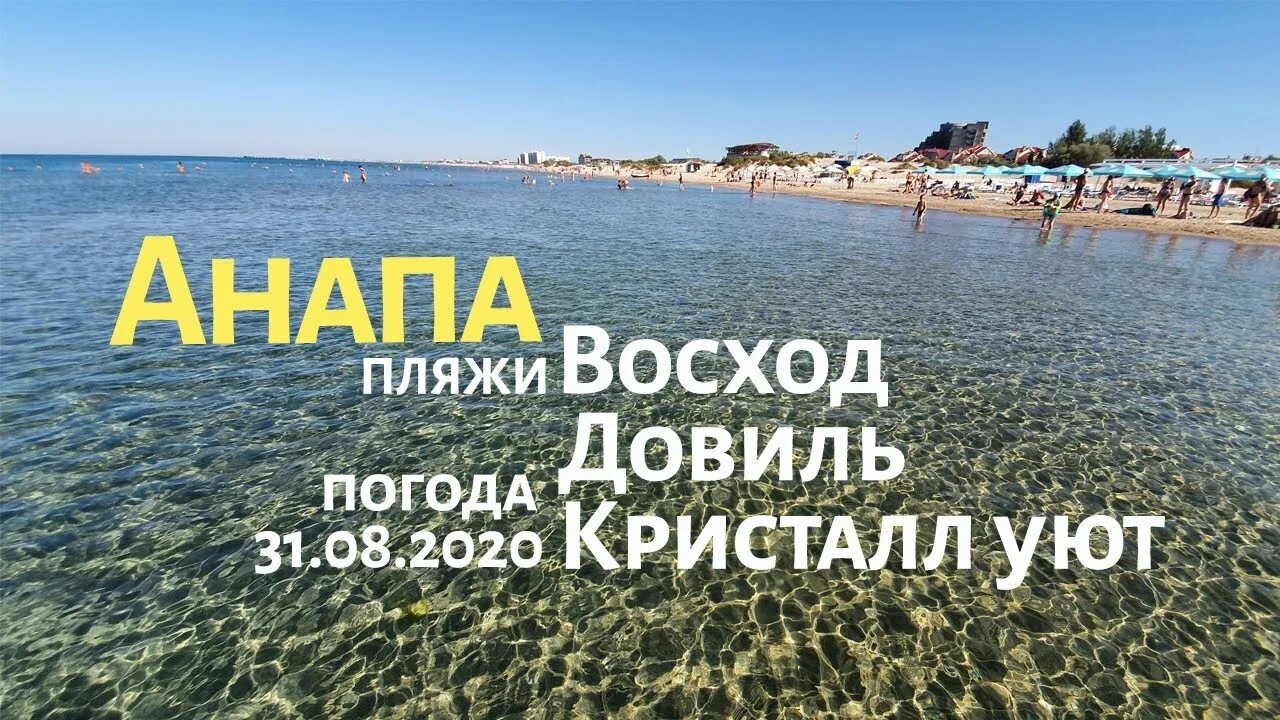 Температура в анапе на июль