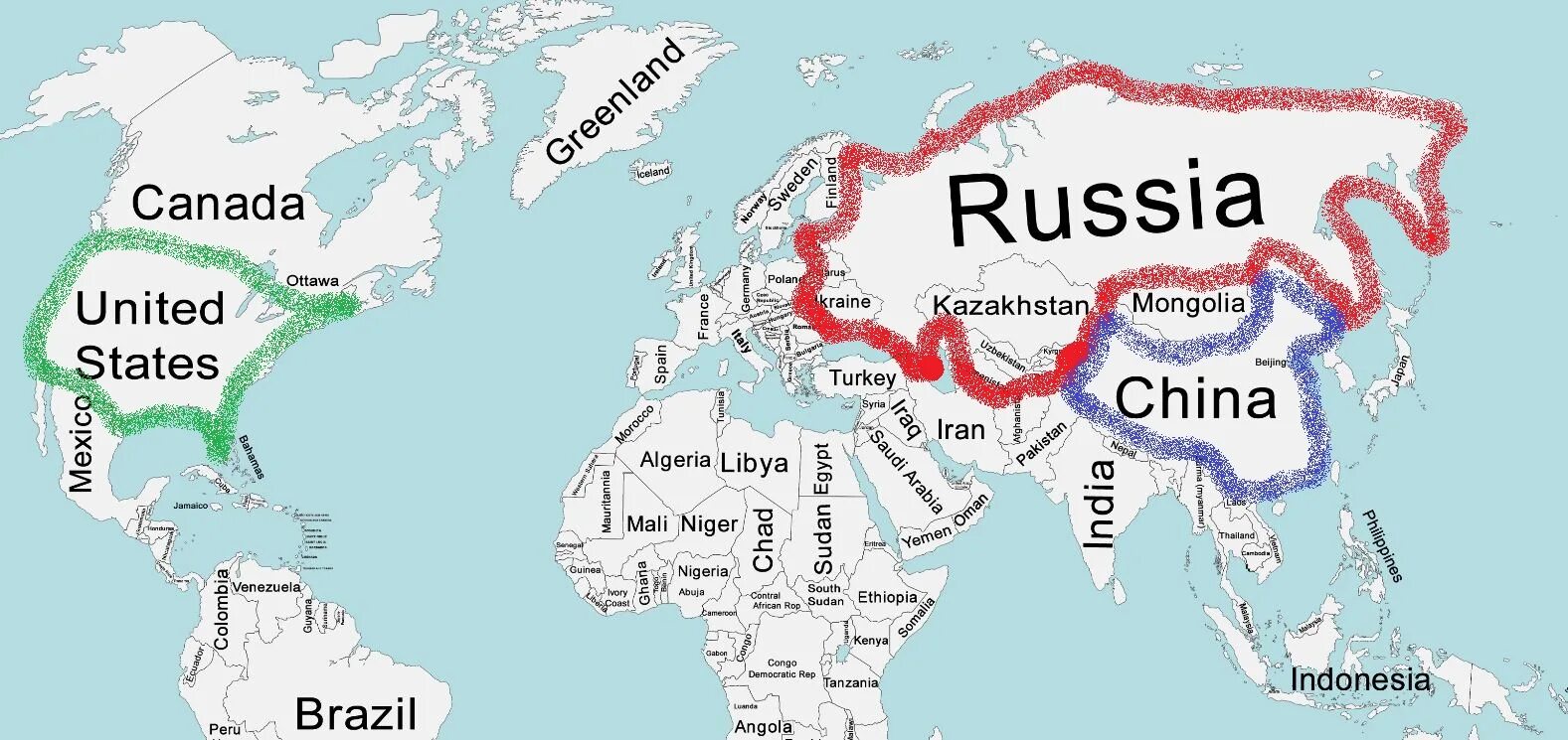 США на карте России. Карта Китай Россия США. Китай и США на карте. Is a state of being well