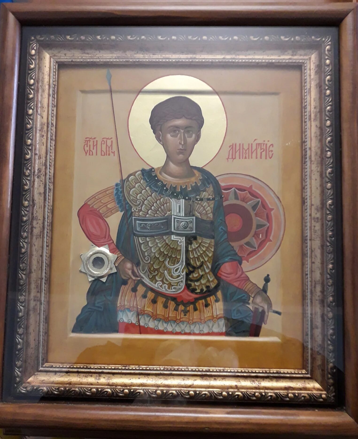 Икона Святого великомученика Димитрия Солунского. Акафист дмитрию солунскому читать