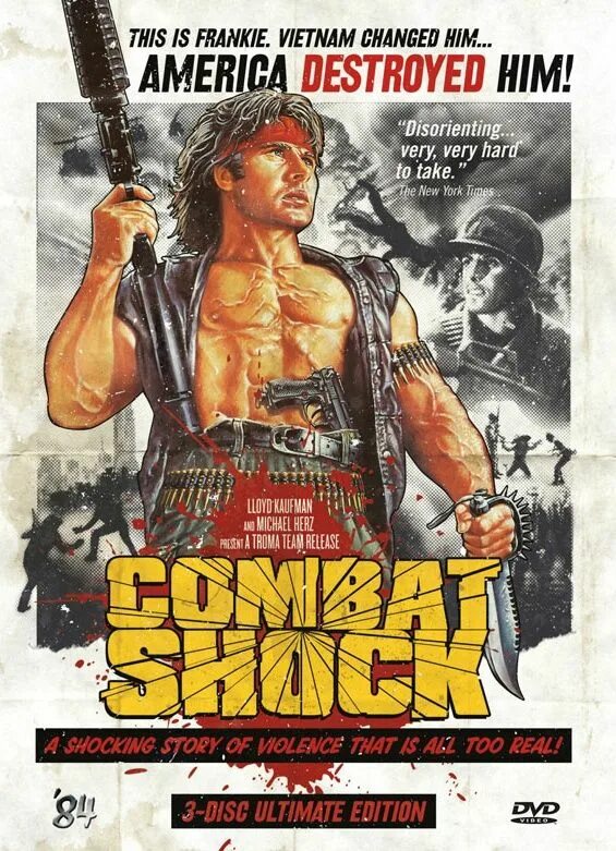 Combat Shock 1984 Cover. Журнал Combat in Survival. Combat shock