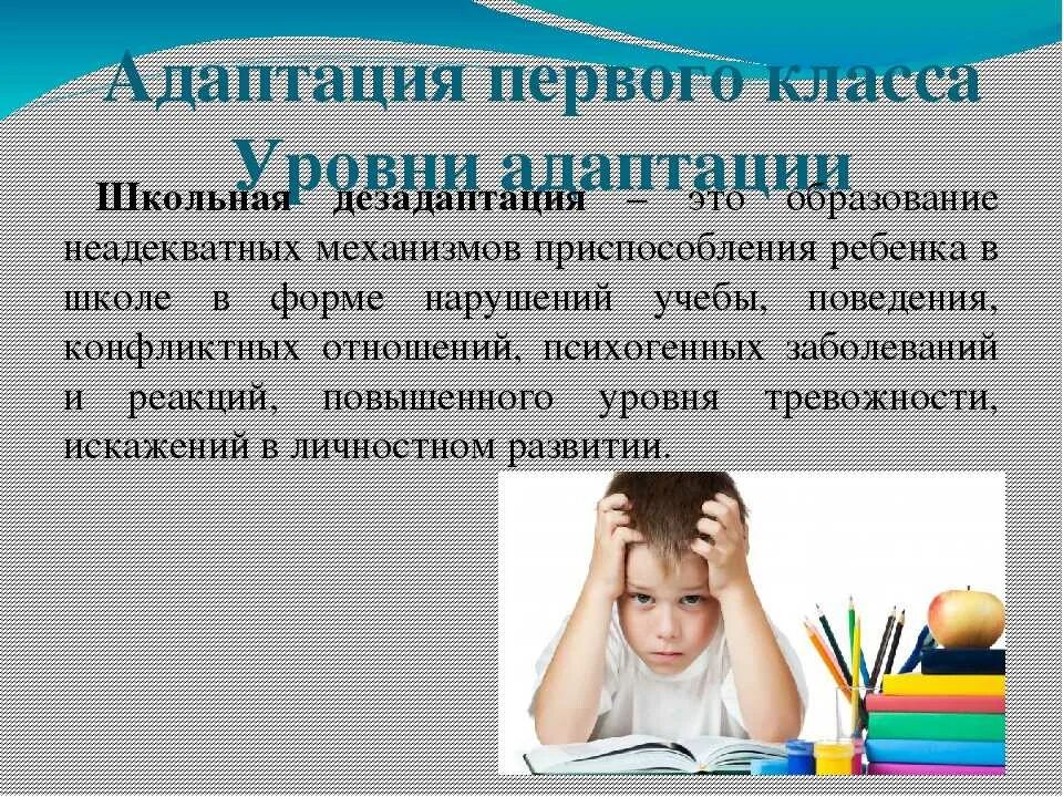 Адаптация 1 класс психолог