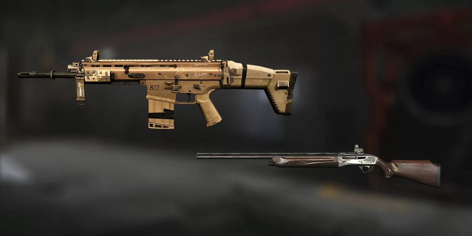 Скар варфейс. H scar варфейс. fn scar-h варфейс. варфейс золотой скар.