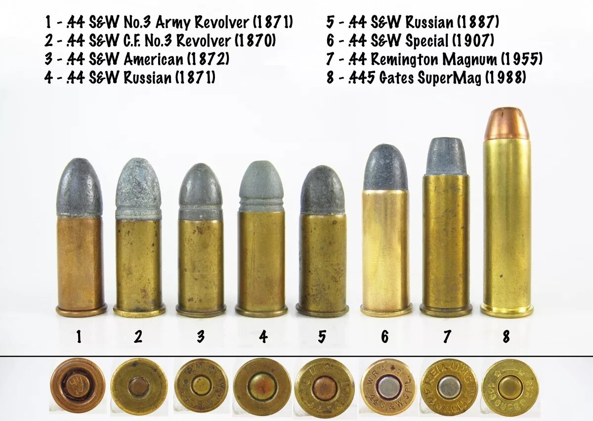 Калибр оружия в мм. Патрон калибра 44 Магнум. Калибр 357 Magnum в мм. 44 Magnum револьверные патроны. Патрон 44 Магнум револьверный.