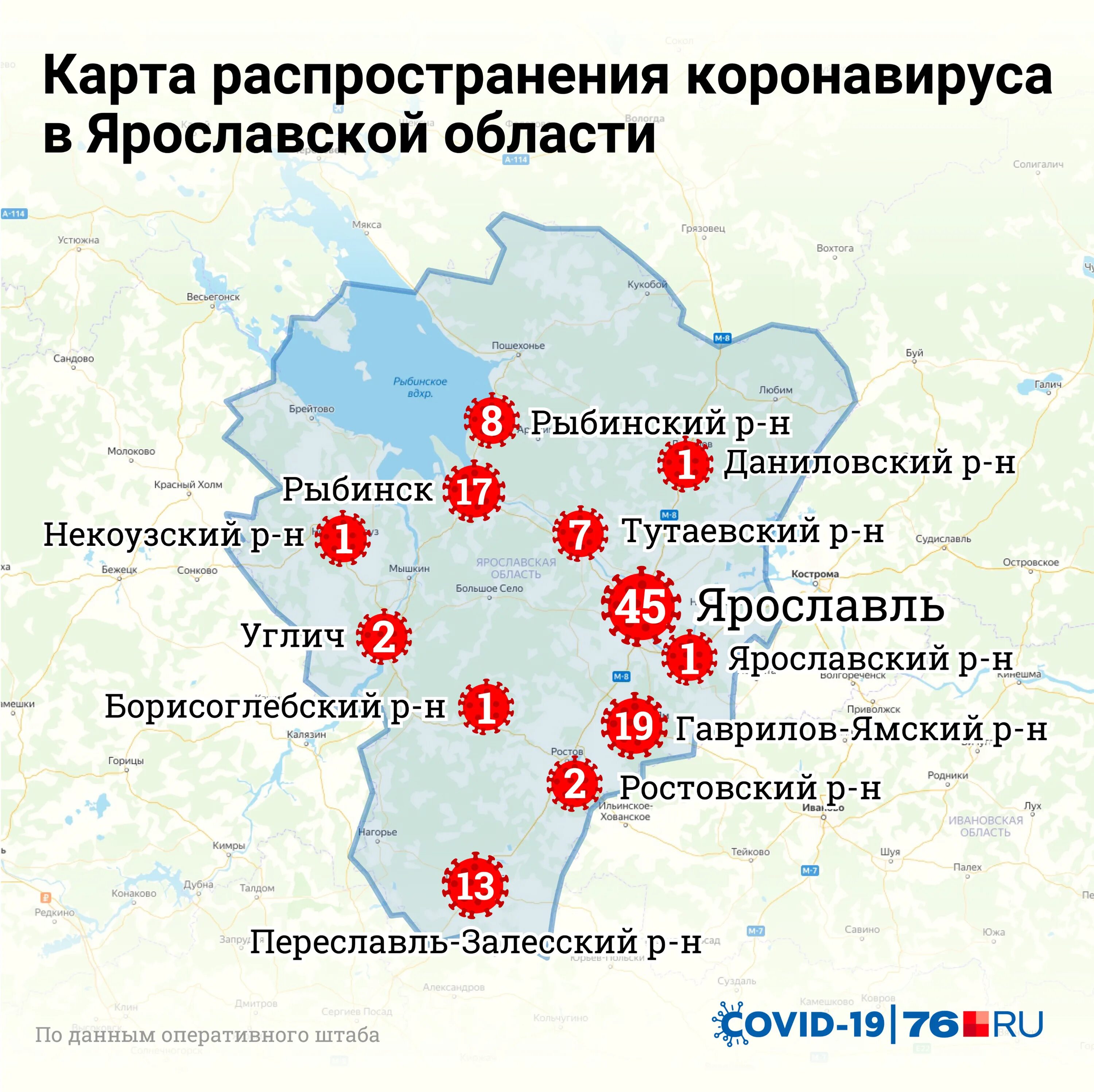 Карта дождя ярославль. Родники Ярославской области на карте. Районы Ярославской области. Карта Ярославской области. Загрязнение воздуха в Ярославской области карта.