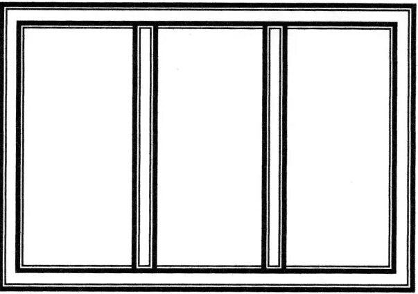 Рисунки больших окон. Эскиз окна. Окно 3 створки. Эскиз трехстворчатого окна. Эскизы пластиковых окон.