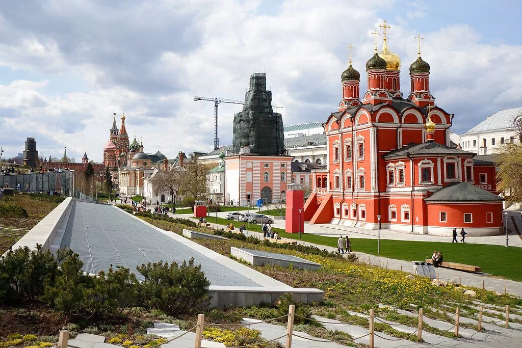 Знаменский монастырь на Варварке. Ансамбль Знаменского собора Зарядье.