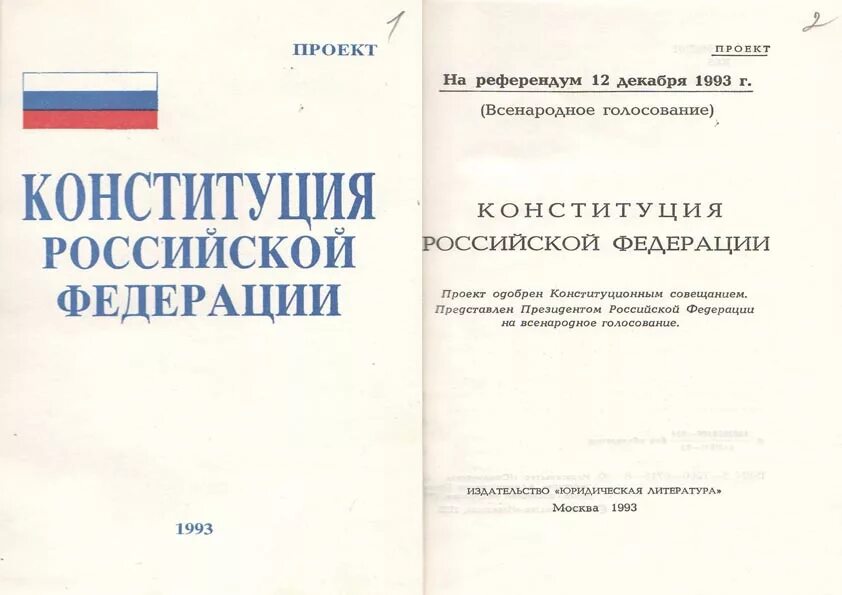 Голосование по принятию конституции 1993