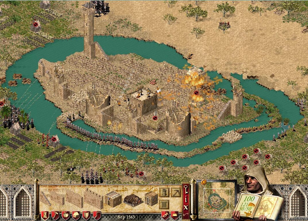 Стронгхолд игра Милорд. Stronghold Crusader Милорд. Стронгхолд казна. Стронгхолд Писарь.